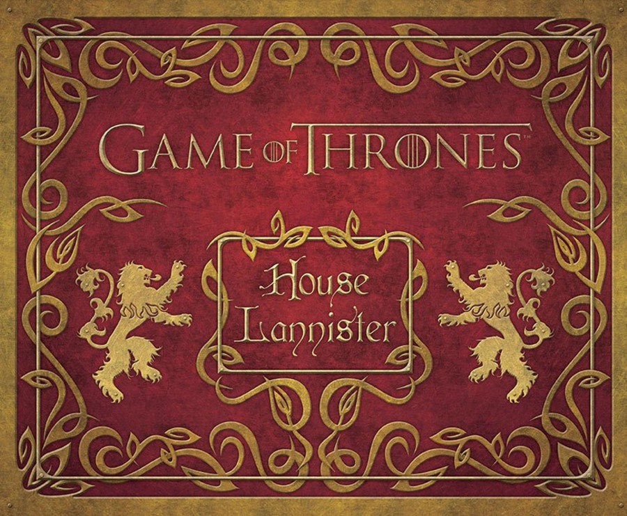 Kantoor ShopForGeek | Game Of Thrones - Deluxe Stationery Set - Lannister