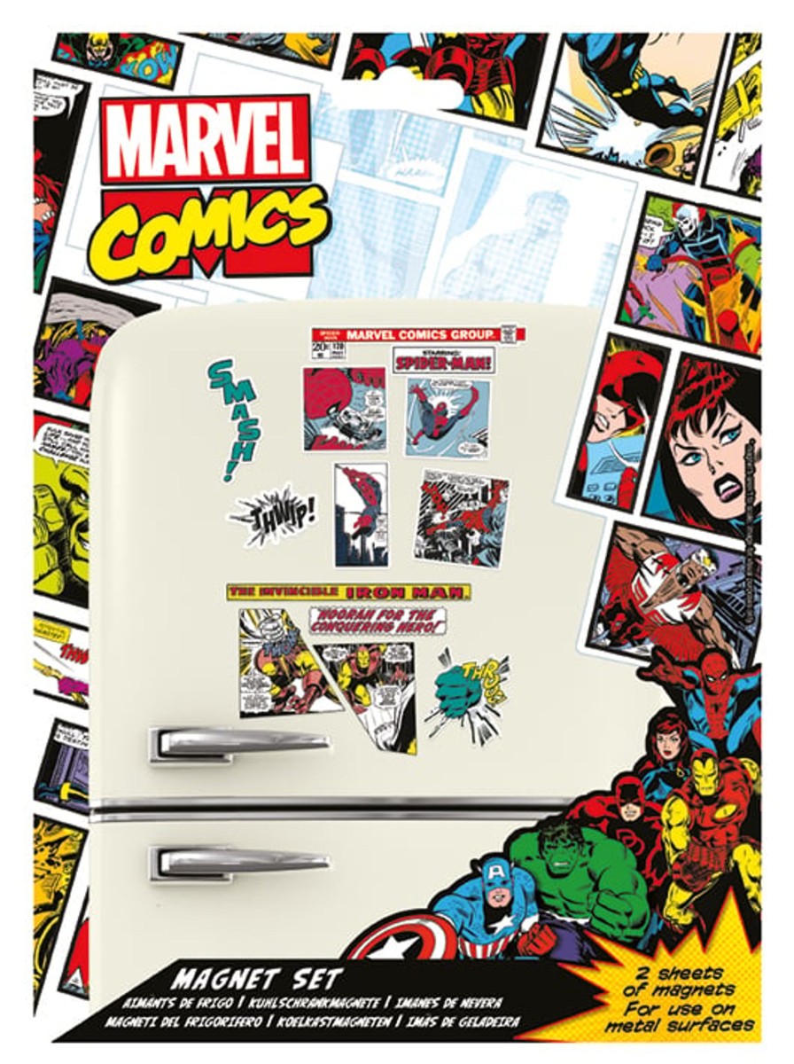 Keuken Pyramid | Marvel - Magnet Set - Comic