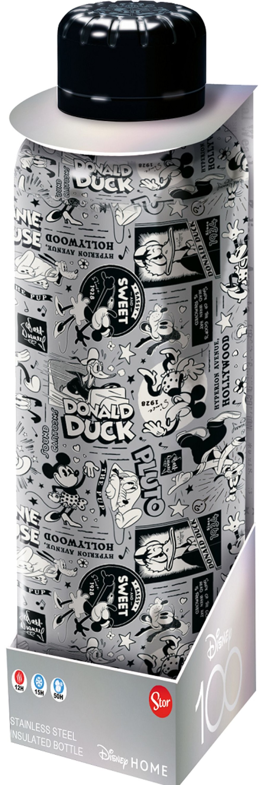 Keuken Stor | Disney 100 Years - Stainless Steel Insulated Bottle - 515Ml