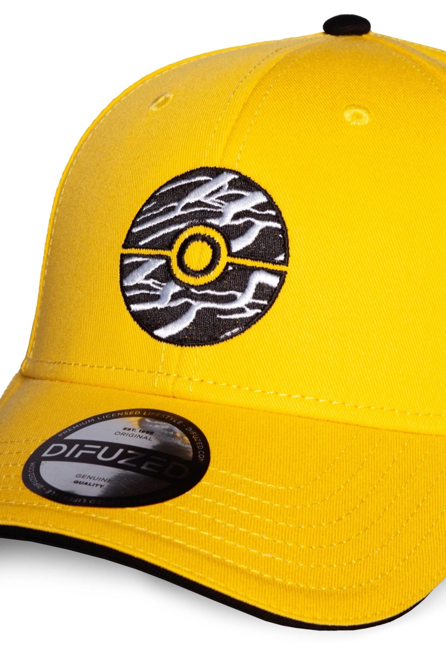 Accessoires Difuzed | Pokemon - Yellow Pokeball - Adjustable Cap