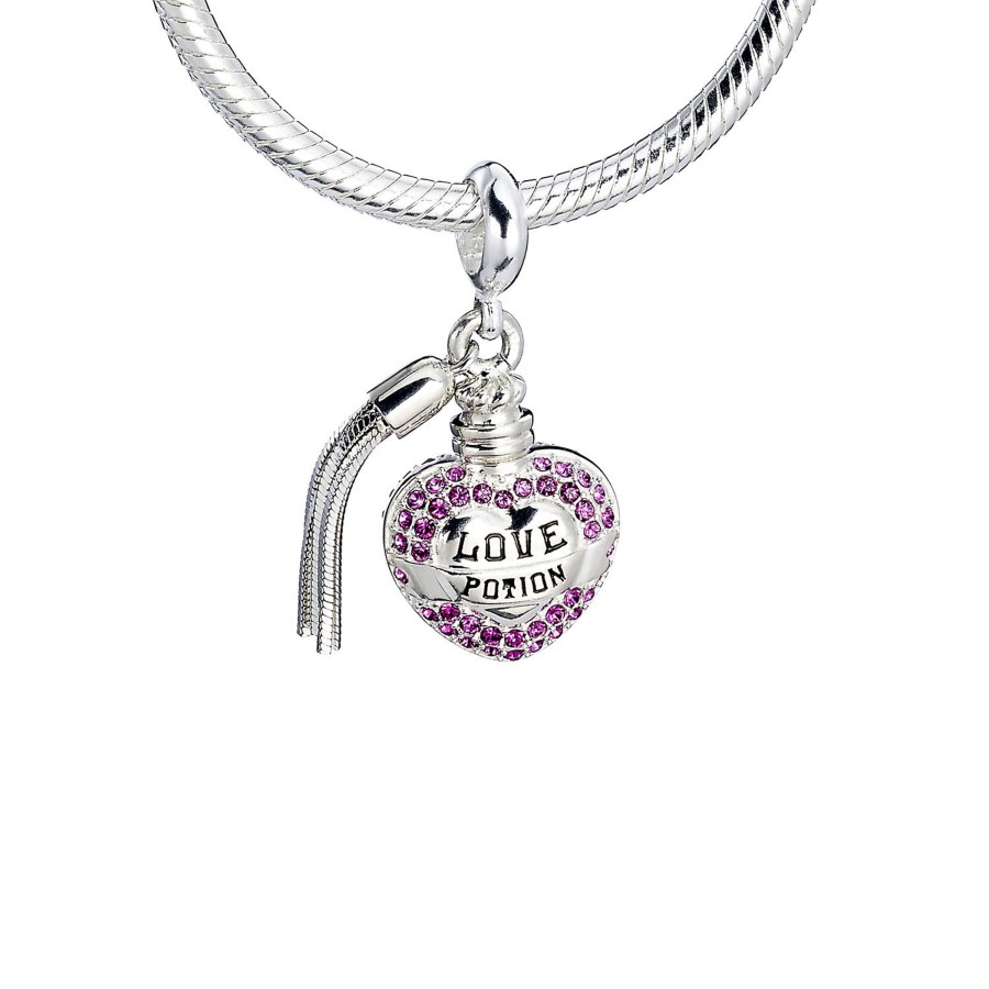 Accessoires Carat | Harry Potter - Love Potion - Charm Slider + Crystals For Bracelet