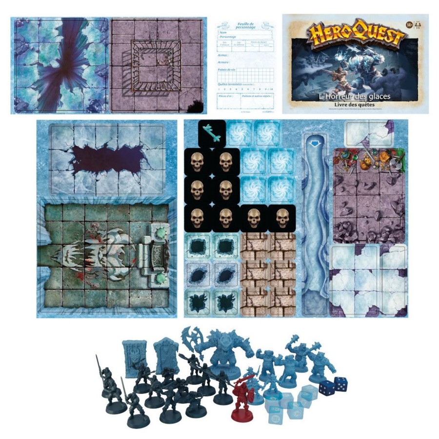 Spelletjes Hasbro | Heroquest - Extension : The Frozen Horror (French Version)