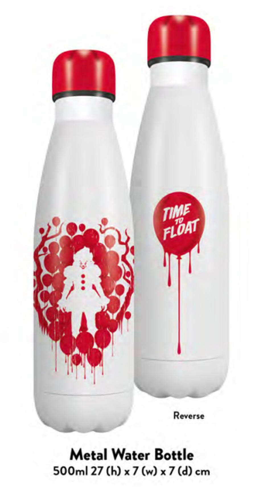 Keuken HMB | It - Time To Float - Water Bottle Metal 500Ml