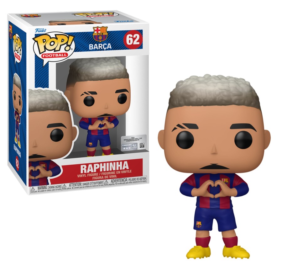 Figuren Funko | Barcelona - Pop Football N° 62 - Raphinha