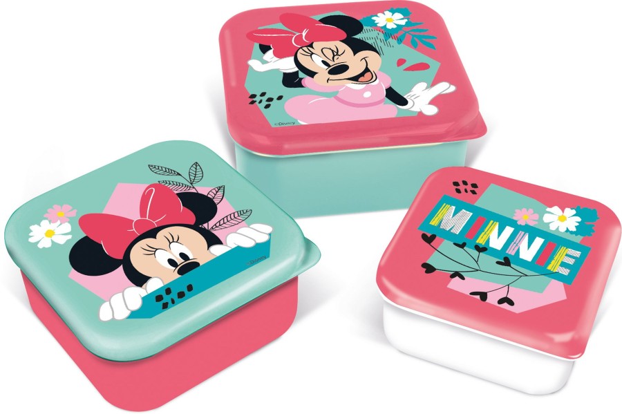 Keuken Stor | Minnie - Snack Boxes - 3 Pcs