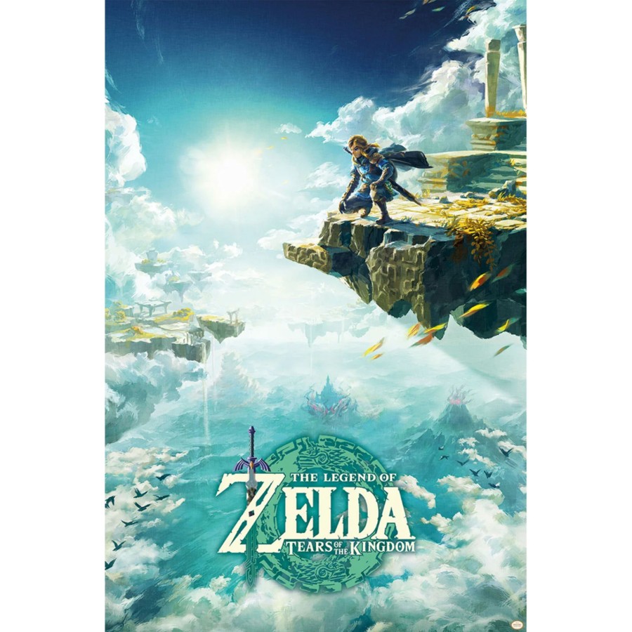 Decoratie Pyramid | Tears Of The Kingdom - Hyrule Skies - Poster 61 X 91Cm