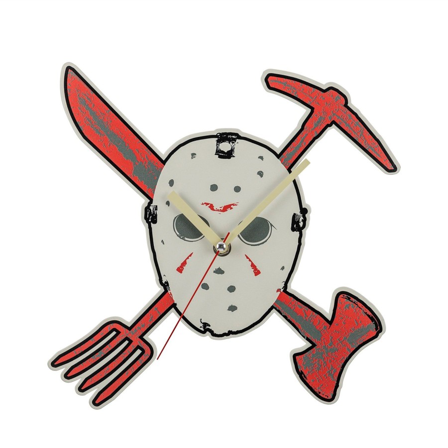 Decoratie Peershardy | Friday 13Th - Jason - Metal Wall Clock