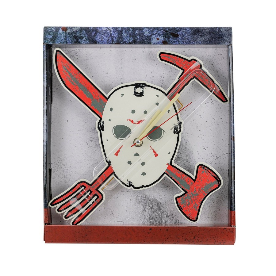 Decoratie Peershardy | Friday 13Th - Jason - Metal Wall Clock