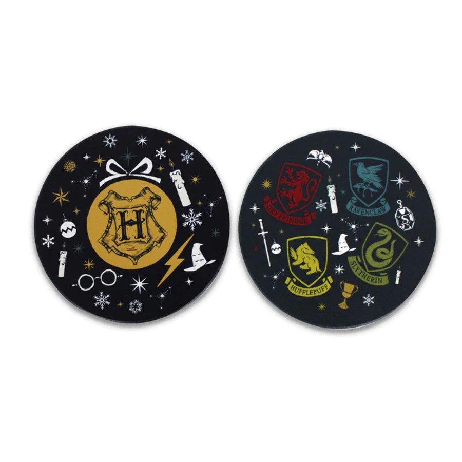 Keuken HMB | Harry Potter - Ceramic Coasters Set Of 2 - " Christmas "