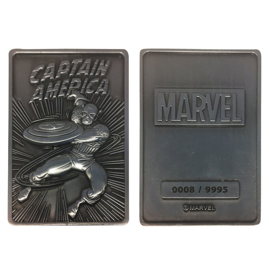 Decoratie Fanattik | Marvel - Captain America - Metal Card Collector