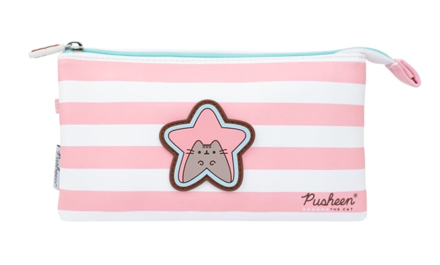 Kantoor Grupo Erik | Pusheen - Rose Collection - Triple Pencil Case