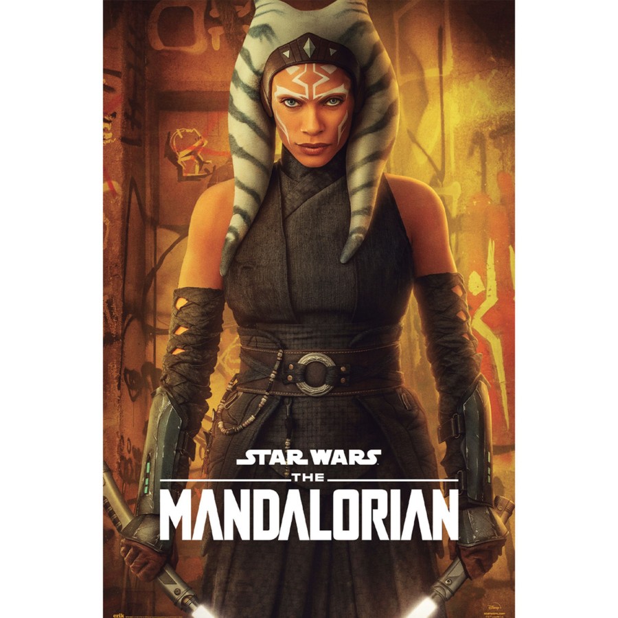 Decoratie ShopForGeek | Star Wars - Mandalorioan Ahsoka Tano - Poster 61X91Cm