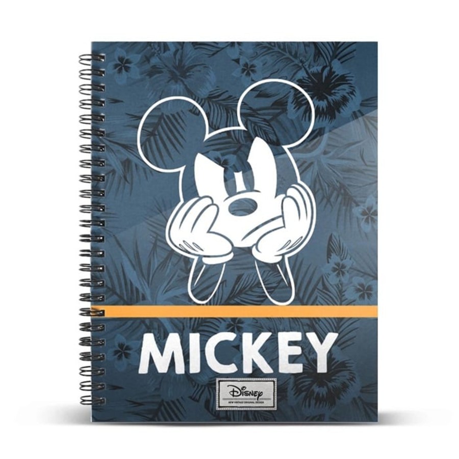 Kantoor Karactermania | Disney - Mickey Blue - A5 Notebook '16.5X21X1.5Cm'