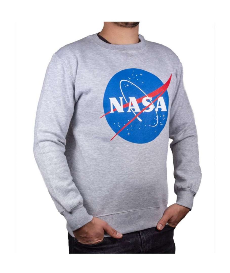 Kleding Cotton Division | Nasa - Sweat-Shirt Nasa Logo Grunge (S)