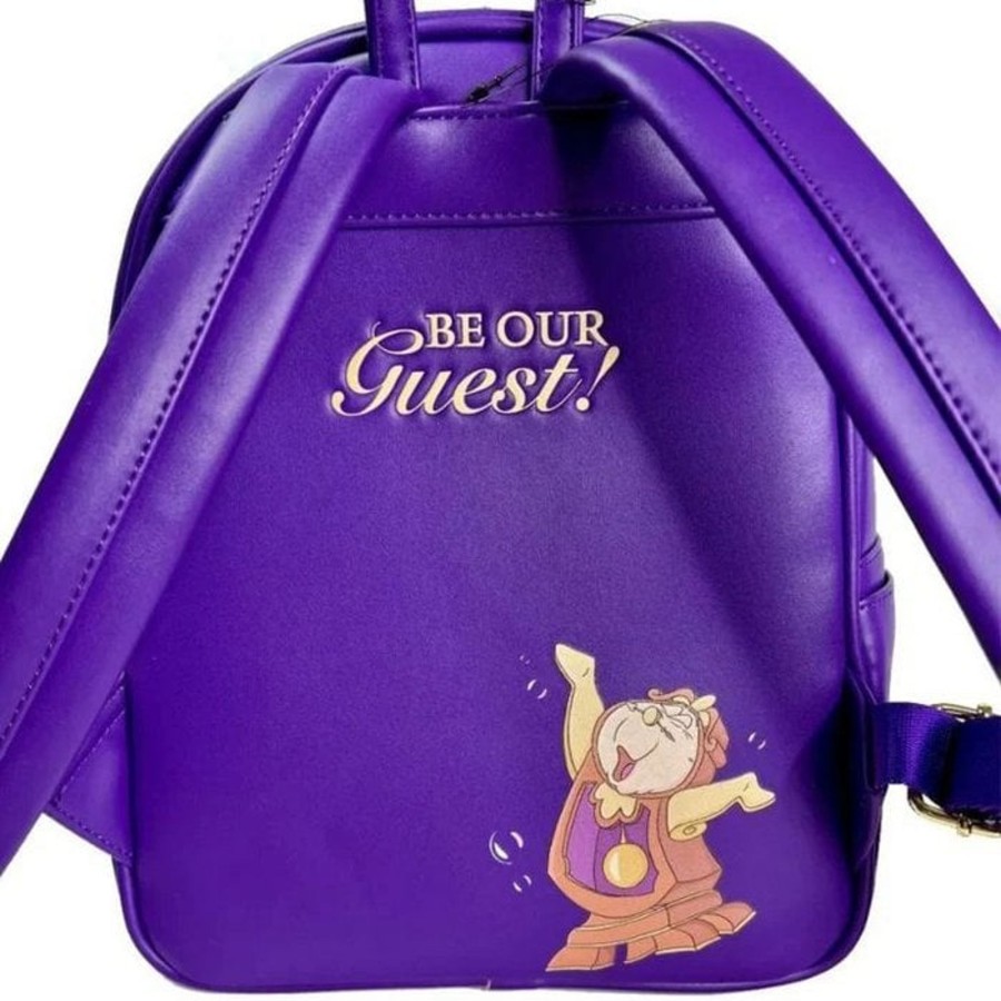 Accessoires Loungefly | Beauty And The Beast - Be Our Guest - Mini Backpack Loungefly