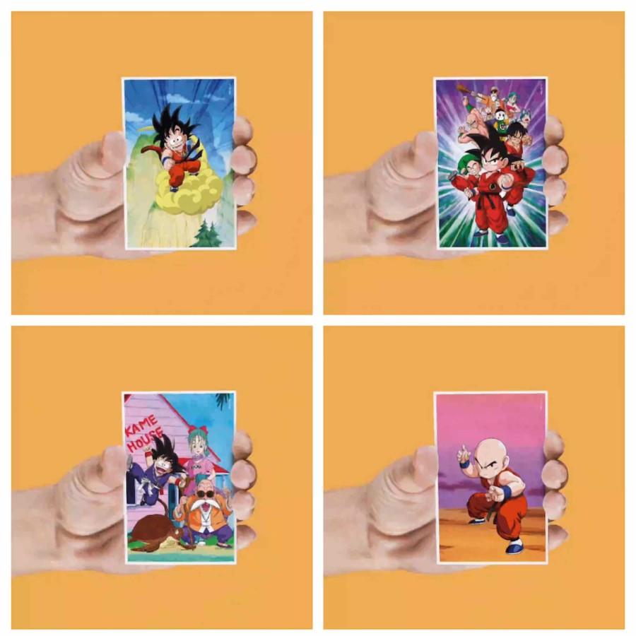 Keuken SD Toys | Dragon Ball - Characters - Set Of 4 Lenticular Magnet