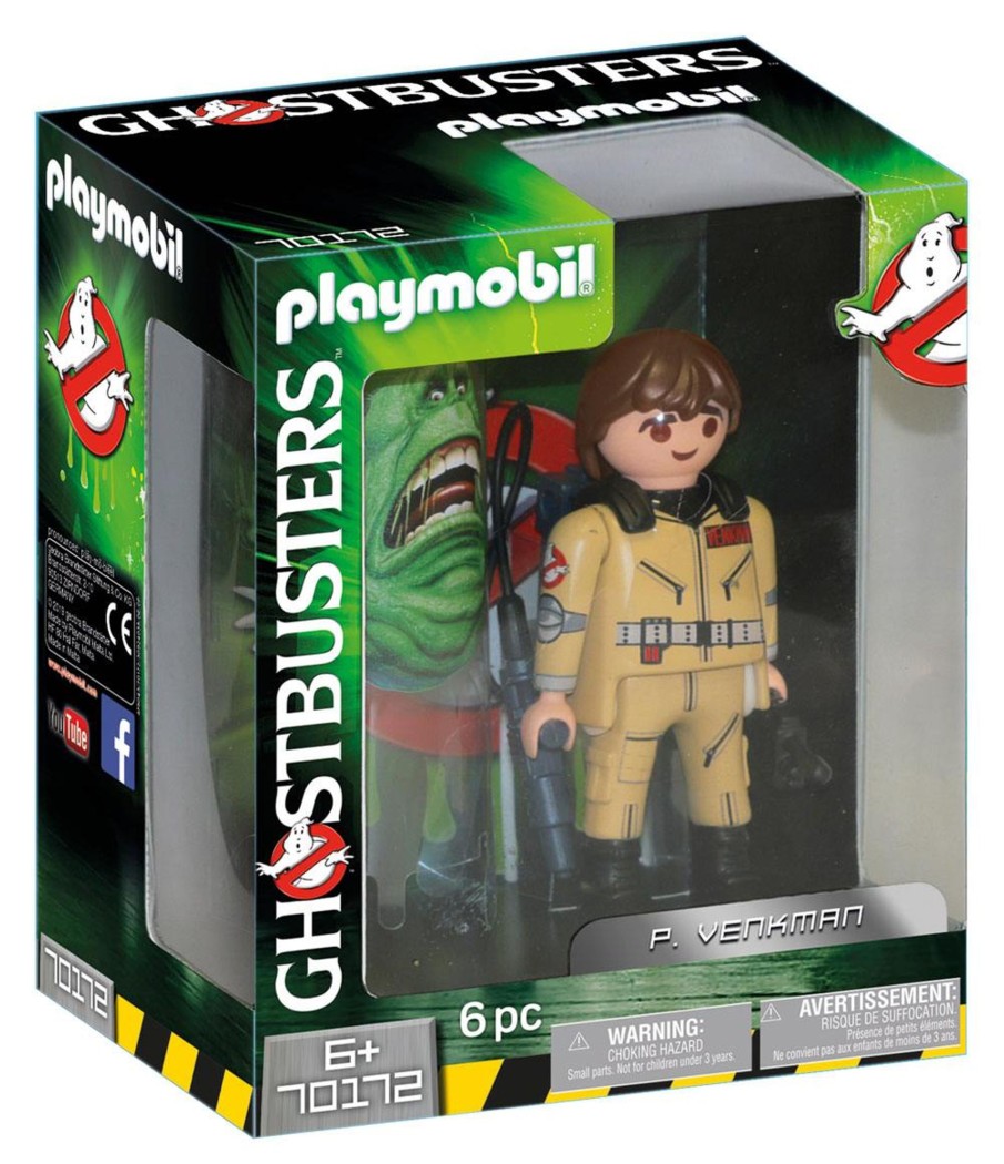 Figuren Playmobil | Ghostbusters - Playmobil Collector Edition 15Cm - Peter Venkman