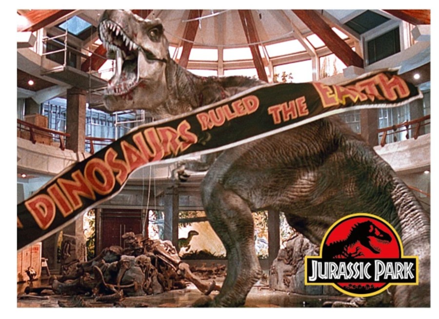 Keuken Aquarius | Jurassic Park - T-Rex Banner - Magnet 6.3X8.9Cm