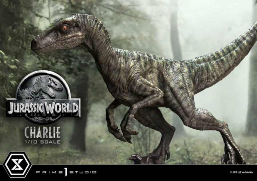 Figuren Prime 1 Studio | Jurassic World - Charlie - Statue 17Cm