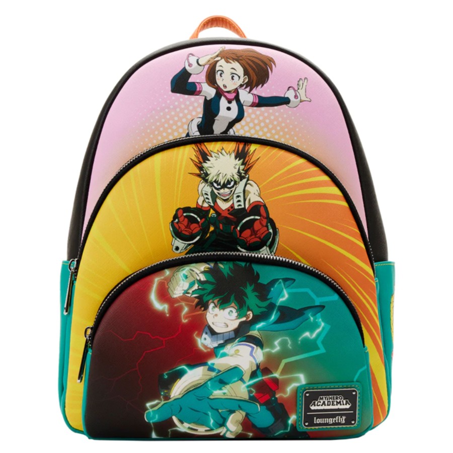 Accessoires Loungefly | My Hero Academia - Triple Pocket Scene - Mini Backpack Loungefly