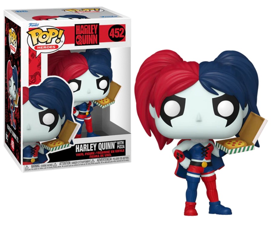 Figuren Funko | Dc Comics - Pop N° 452 - Harley With Pizza