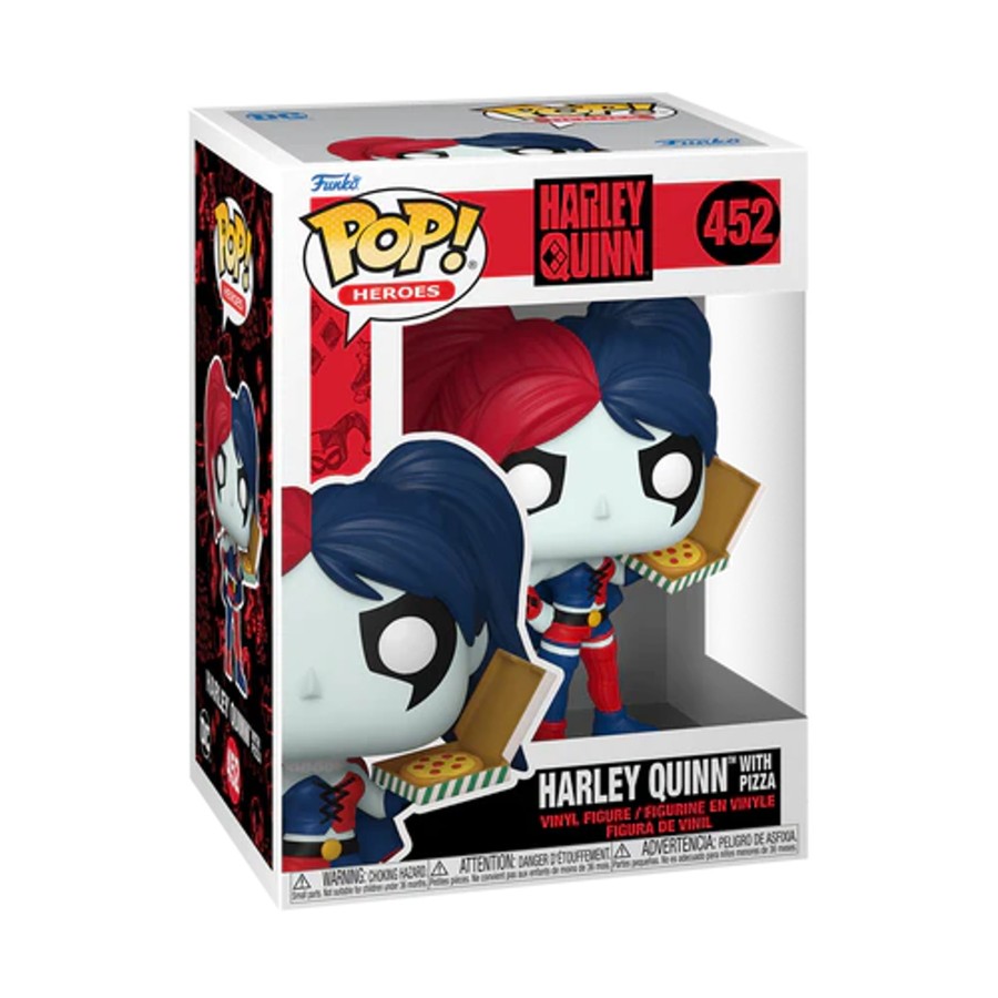 Figuren Funko | Dc Comics - Pop N° 452 - Harley With Pizza