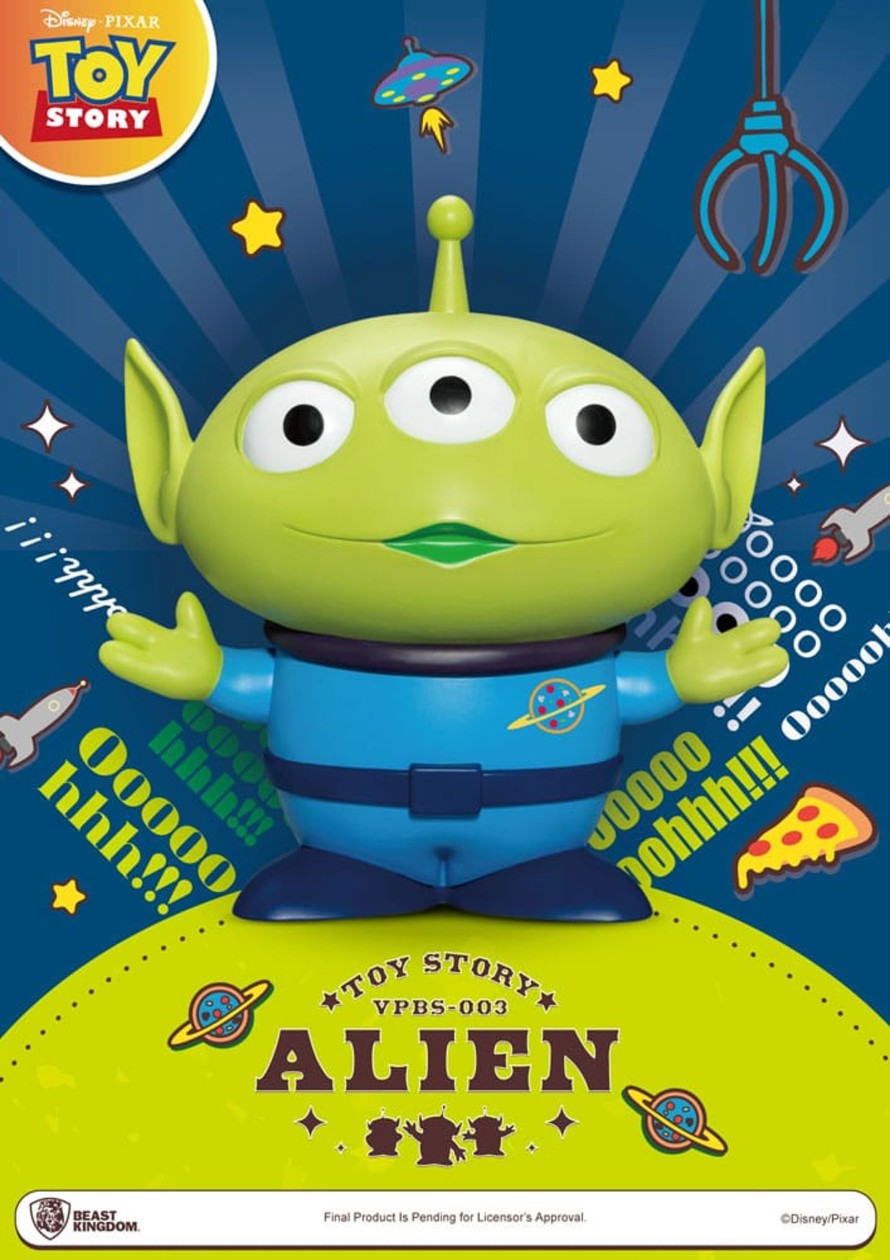 Decoratie Beast Kingdom | Toy Story - Alien - Piggy Bank 26Cm