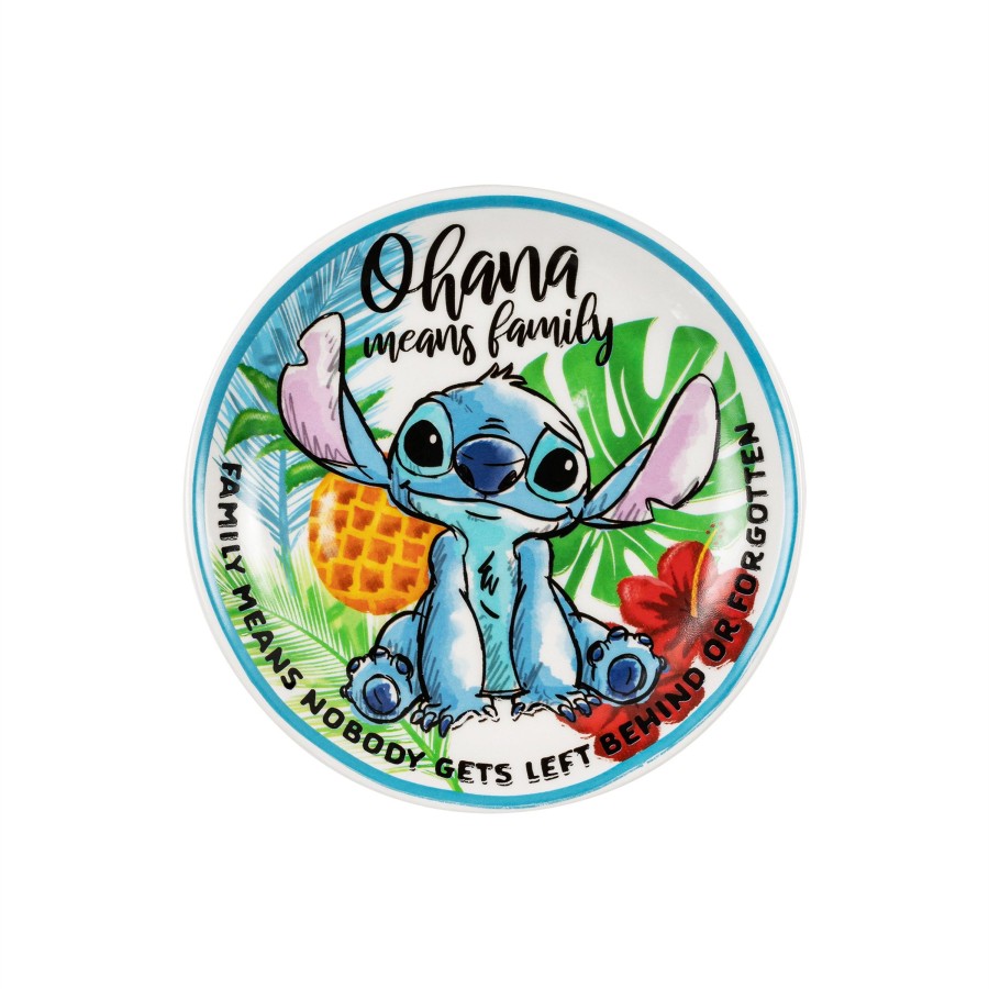 Accessoires Peershardy | Stitch - Ohana - Trinket Tray - 13 Cm