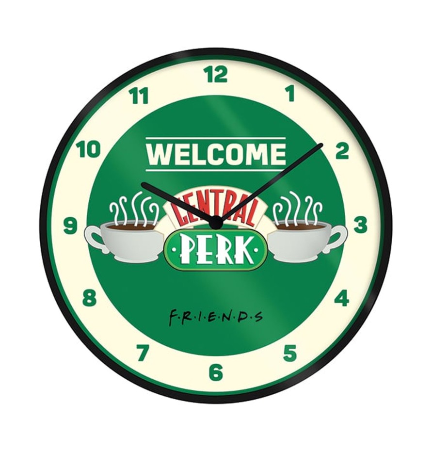 Decoratie Pyramid | Friends - Central Perk - Plastic Clock 25Cm Diameter