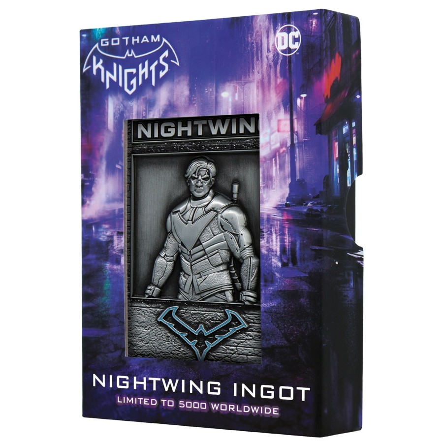 Decoratie Fanattik | Gotham Knights - Nightwing - Limited Edition Metal Ingot