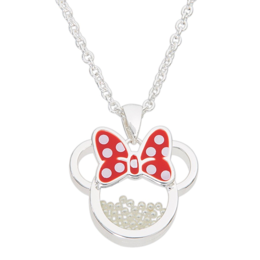 Accessoires Peershardy | Minnie - Birthstone Floating Stone Necklace In Silver Plated - June