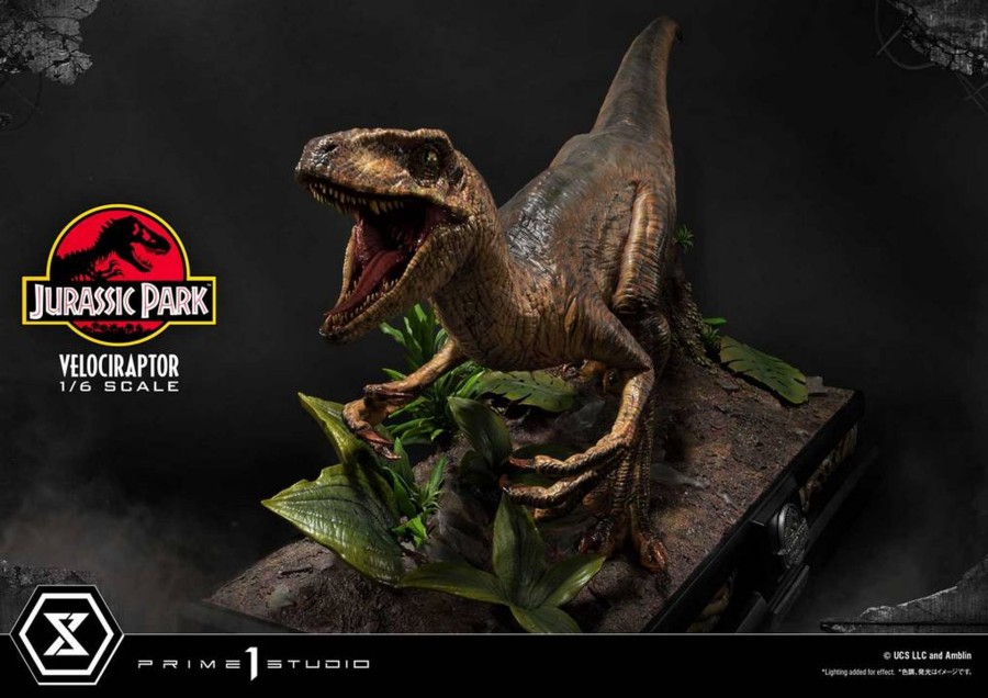 Figuren Prime 1 Studio | Jurassic Park - Velociraptor Attack - Statue '38X75X30Cm'