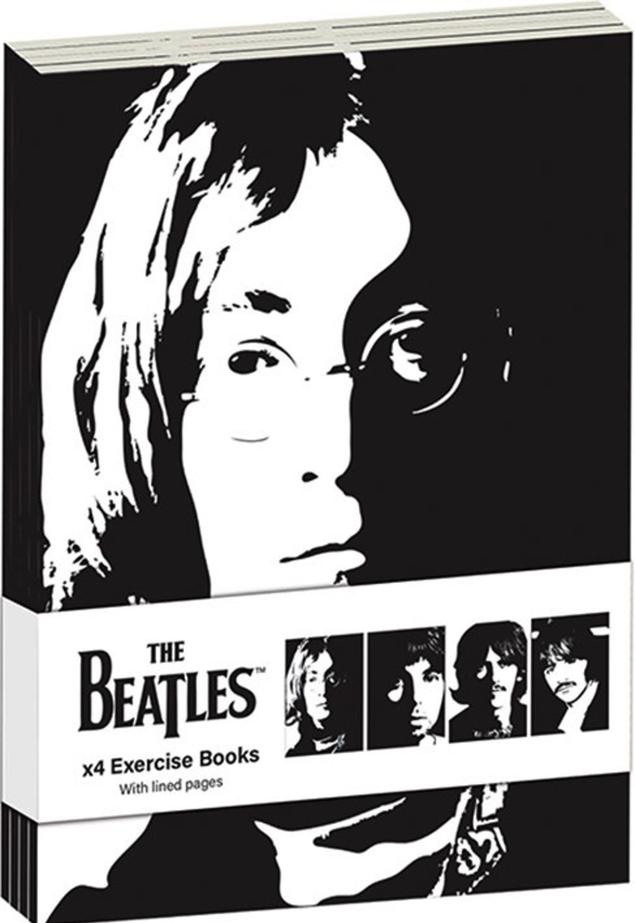 Kantoor ShopForGeek | The Beatles - Pack 4 X Exercise Books A6 - Revolver