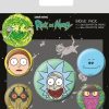 Accessoires Pyramid | Rick & Morty - Pack 5 Badges - Heads