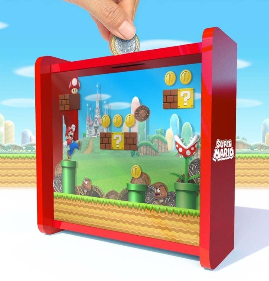 Decoratie Paladone | Super Mario - Money Jump - Money Box