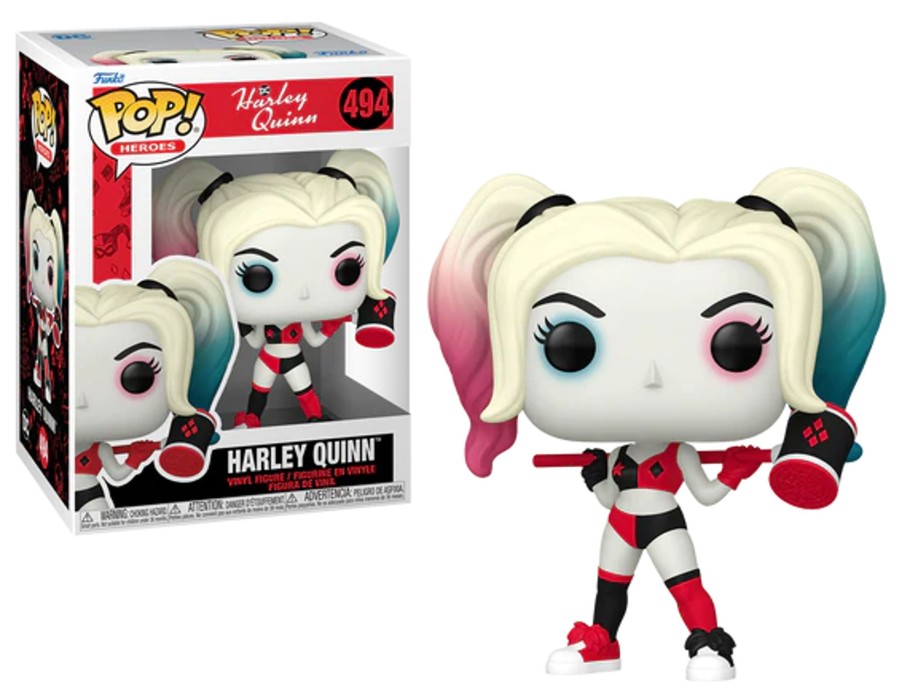 Figuren Funko | Harley Quinn Animated Series - Pop Heroes N° 494 - Harley Quinn