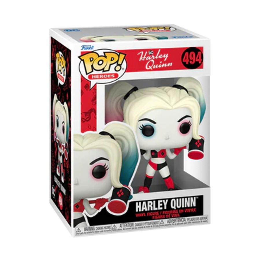 Figuren Funko | Harley Quinn Animated Series - Pop Heroes N° 494 - Harley Quinn