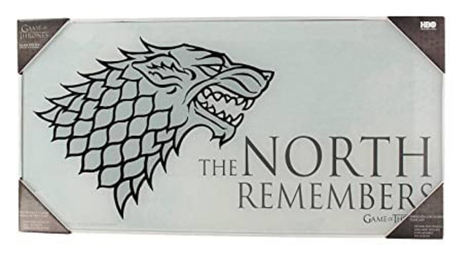 Decoratie SD Toys | Game Of Thrones - Glass Print - The North - 60X30 Cm