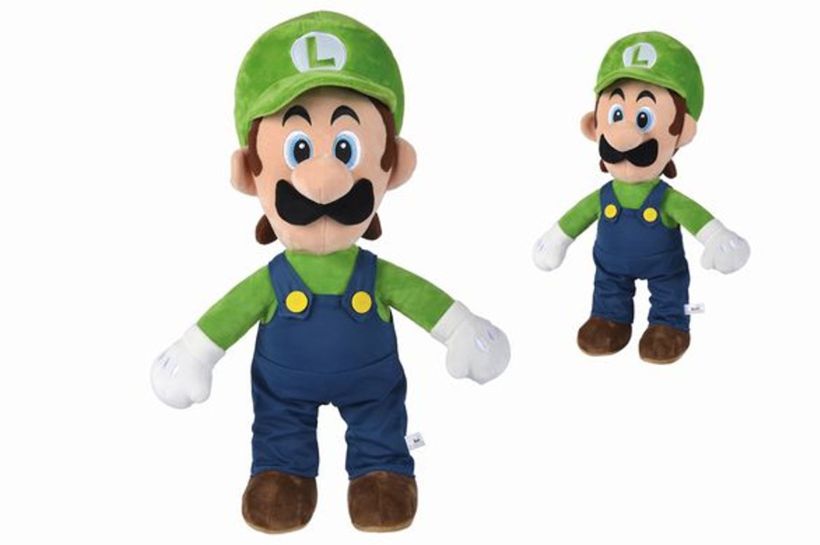 Figuren Simba Toys | Super Mario - Luigi Plush - 50Cm