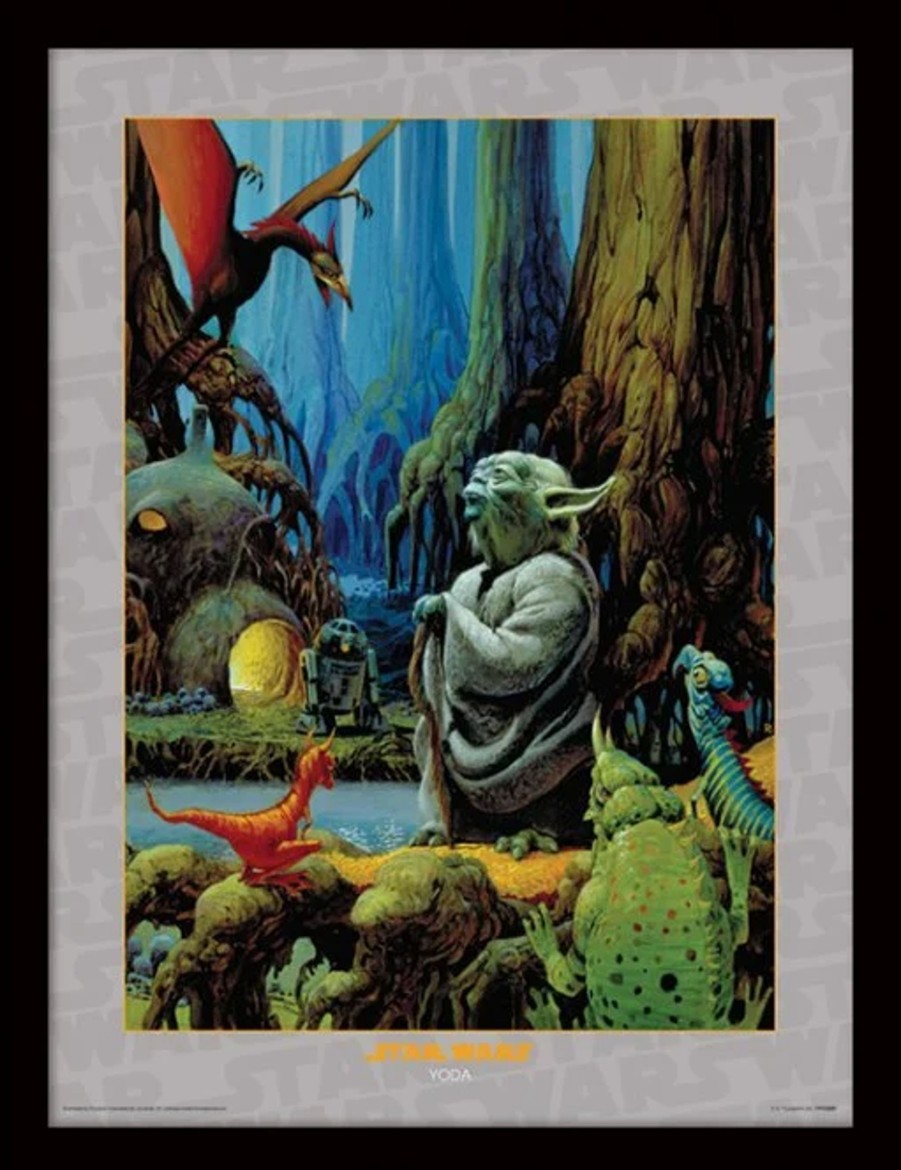 Decoratie Pyramid | Star Wars - Collector Print Hq 32X42 - Yoda