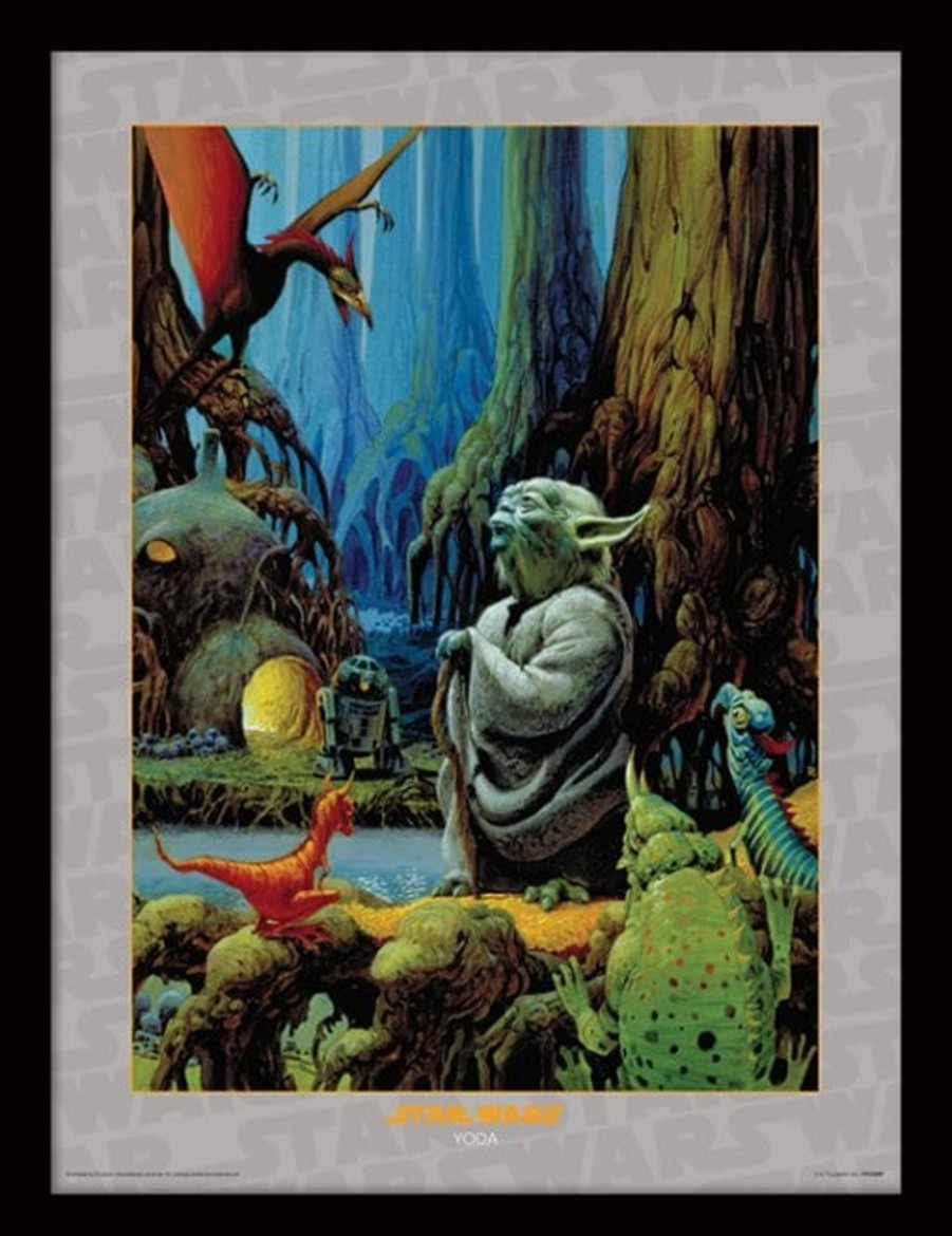 Decoratie Pyramid | Star Wars - Collector Print Hq 32X42 - Yoda