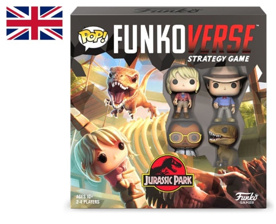 Figuren Funko | Jurassic Park - Funkoverse 100 4-Pack - Base Set 'Uk'