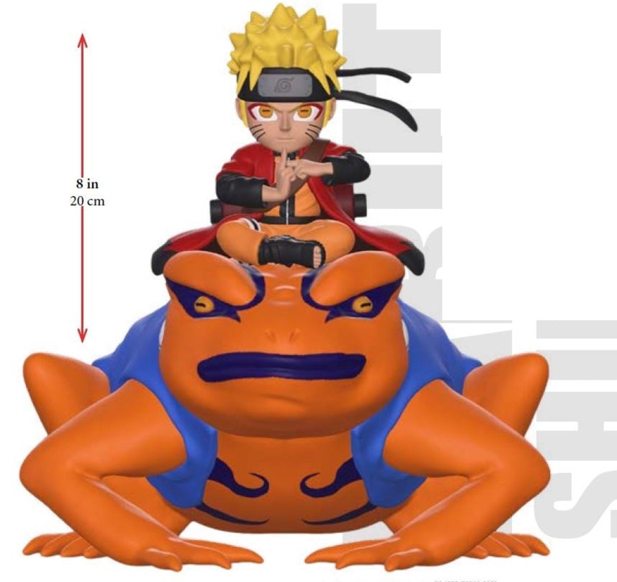 Kantoor Teknofun | Naruto & Gamakishi - Light-Up Figure - 20 Cm