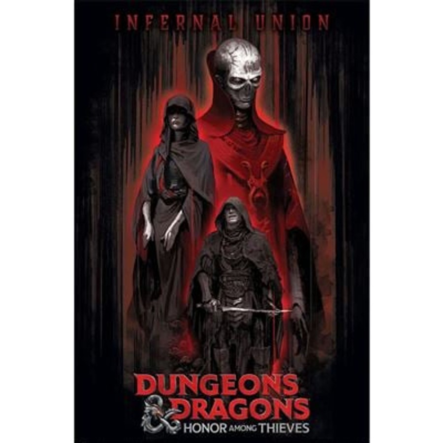 Decoratie Pyramid | Dungeons And Dragons Movie - Infernal Union - Poster 61 X 91Cm