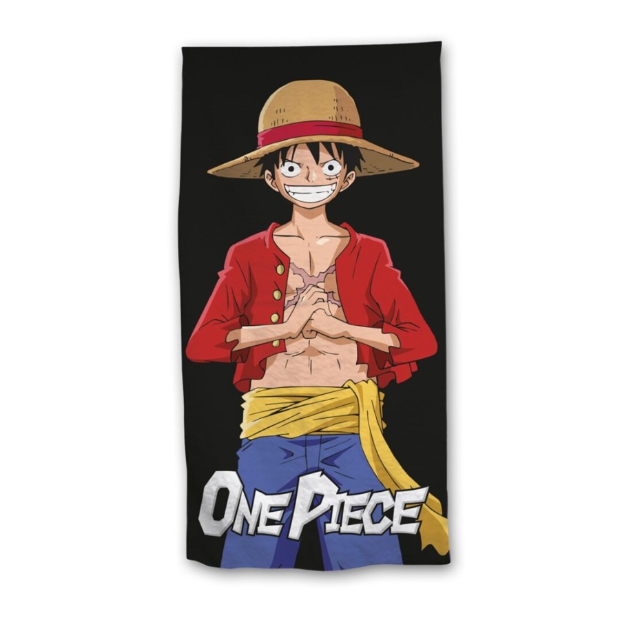 Decoratie AyMax | One Piece - Luffy - Beach Towel 100% Polyester - 70X140Cm