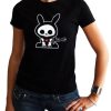 Kleding ABYstyle | Skelanimals - T-Shirt Jack Femme Black Basic (Xl)