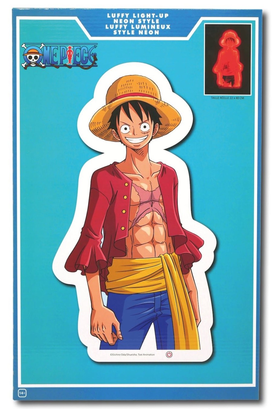 Kantoor Teknofun | One Piece - Wall Light Led Luffy