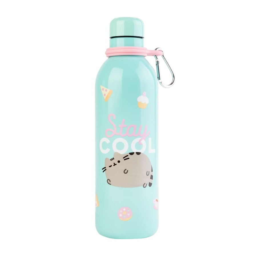 Keuken ShopForGeek | Pusheen - Stainless Steel Bottle Hot & Cold - 500 Ml