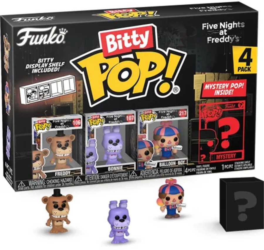 Figuren Funko | Five Nights At Freddy'S - Bitty Pop 4 Pack 2.5Cm - Freddy