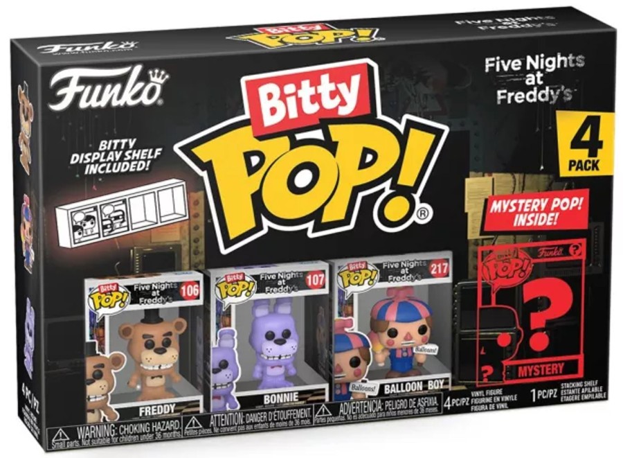 Figuren Funko | Five Nights At Freddy'S - Bitty Pop 4 Pack 2.5Cm - Freddy